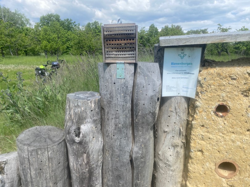 Hier kommt die Idee der Bienenburgen in der Niederlausitz her.